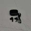JVC HAD5TB Ultra-Compact IE Bluetooth Earbuds, True Wireless with Charging Case (Olive Black)