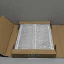 Sliding Cabinet Basket Organizer Drawer Self Adhesive Slide out Pantry Shelves Heavy Duty Carbon Steel Slide Cabinet Storage Basket with Handle for Bathroom Kitchen Home (Medium)