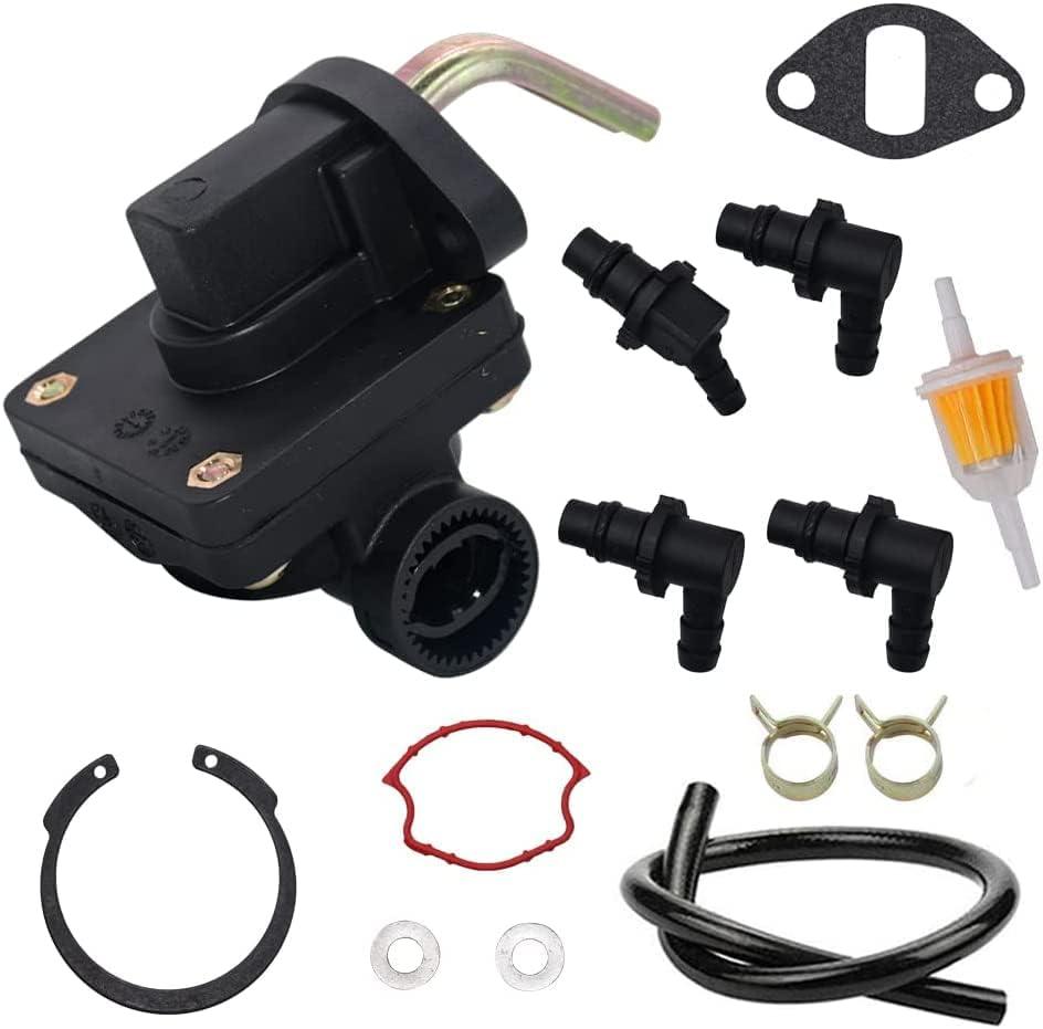 Fuel Pump Fit for Kohler K241 K301 K321 K341 M10 M12 47-559-11-S Fuel Pump for Kohler K-Series K241 K301 K321 K341 M10 M12 4739319-S 4755901-S 4755903 47-559-11-S 10 12 14 16 HP Engines