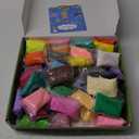 QMay Air Dry Clay 50 Colors-DIY Modeling Clay Starter Kit with Sculpting Tools, Great Gift for Artistic Kids