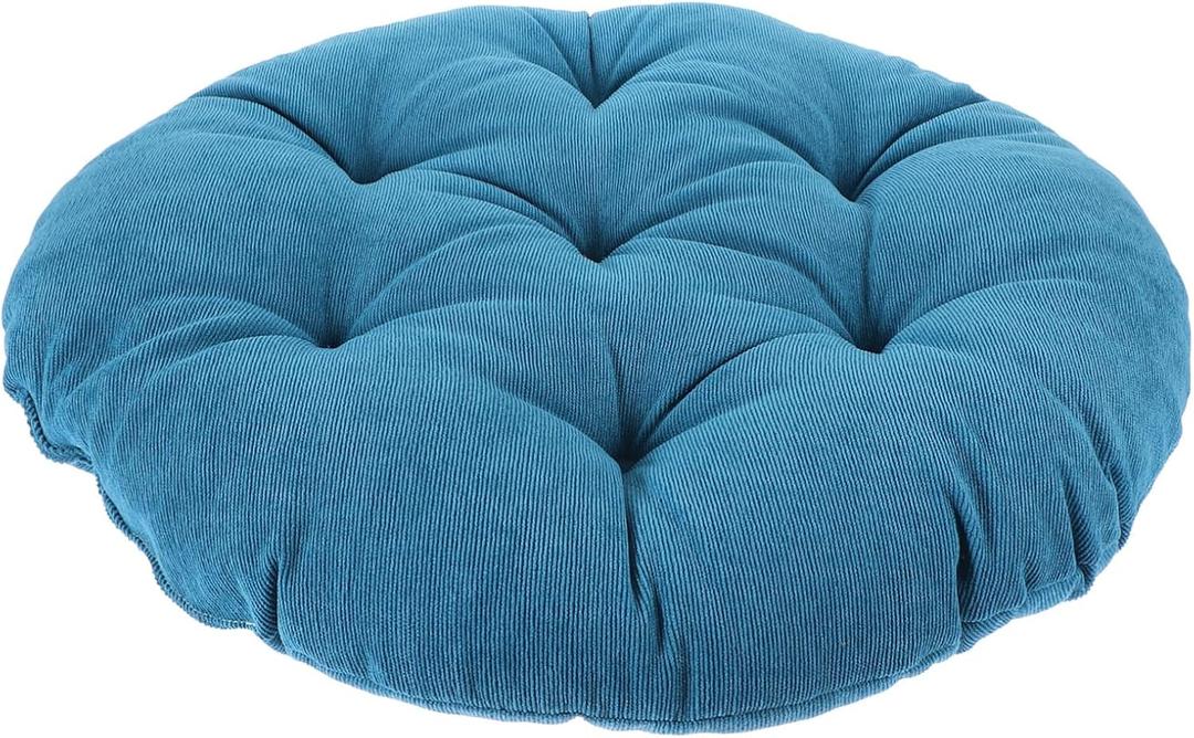 Round Floor Cushion for Adults Plush Thick Meditation Mat Extra Large Soft Seating Pillow for Yoga Living Room Outdoor Use