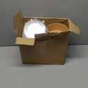 50 Pack Kraft Paper Bowls with Lid 25/34/ 37 oz Disposable Soup Salad Bowls Party Supplies, to Go Food Container for Party Dessert, Ice Cream, Yogurt, Microwave Freezer Safe