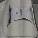 C CUSHION LAB Extra Support Orthopedic Knee Pillow for Side Sleepers - Healthy Alignment Leg Pillow for Sleeping - Hip, Pregnancy, Sciatica, & Back Pain Relief - Memory Foam Contour Wedge - Large Size