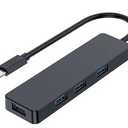 ZGR-4 PORT USC C TO 3 USB C AMP 1 USB A