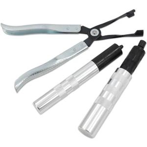 36050 & HW0107 Valve Tool Set  Valve Keeper Remover/Installer + Valve Seal Pliers, Fits Toyota 4-Cylinder & Chrysler New World Engines (4.5-7.5mm/5/16"-3/8" Valve Stems)