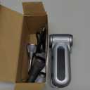 Electric Compressed Air Duster, 170000RPM High-Speed Cordless Air Blower with Rechargeable Battery for Keyboard, PC & Electronics Car Cleaning, Reusable Canned Air Alternative (Black Silver)