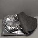 Rosefray Tire Cover Outdoor with 4 Felt Pads 420D Waterproof 4 Tire Storage Silver- (M-Dia 26''-28.7'')