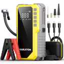 Karlxtom
4500A Car Jump Starter with 190PSI Air Compressor, Karlxtom 88Wh Lithium Battery Jump Pack for 10L Gas 9L Diesel Engine, Portable Jump Box