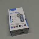 BEAUTURAL Fabric Shaver and Lint Remover, Sweater Defuzzer with 2-Speeds, 2 Replaceable Stainless Steel Blades, Battery Operated, Remove Clothes Fuzz, Lint Balls, Pills, Bobbles Gray