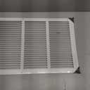HVAC Premium 24'' x 12'' [Duct Opening] Flat Stamped Steel Return Air Grille - Sidewall and Ceiling - HVAC Vent Duct Cover - White [Outer Dimensions: 25.75''w X 13.75''h]