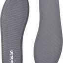 Ronsan Memory Foam Insoles for Women - Comfort Replacement Shoe Inserts for Running Shoes, Sneaker, Work Boot, Hiking Shoes, Cushioned Shock Absorbin Shoe Insoles, Gray US 6.5