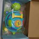 ToddlerCley Baby Toys 6-12 Months, Musical Turtle Baby Crawling Toys 7 8 9 10 Months, Light up Infants Tummy Toy, Bilingual Educational Turtle, Gifts Present for Christmas Baby 4 5 6 12 Month (Green)