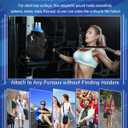 Gym Carrier, Magnetic Gym Pouch, Tumbler Carrier with Strap Phone Pockets, Fitness Portable Crossbody Bag with 6 Built-in Magnets, Gym Carrier with strap, Magnetic bag holder for Running Traval Sports