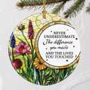 3 x Christmas Ornaments, Going Away, Goodbye, Farewell Gifts for Coworkers - Retirement, Coworker Leaving Gifts for Women, Men - Leaving Job, Moving Away Presents for Friends, Boss, Work Bestie - Design I