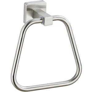 Brushed Nickel Towel Ring for Bathroom, Kitchen Bath Towel Holder Hangers Wall Mount Heavy Duty Stainless Steel (16.8cm x 15cm x 6.5cm (1 Pack))