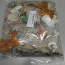 SUQ I OME Fall Maple Leaf with Pumpkin Garlands forHalloween Thanksgiving Day Party Art Decor (6 feet-2 pack)