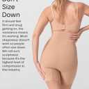 HONEYLOVE SuperPower Short Shapewear for Women - Strong Tummy Control (Gold, XL)