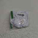 REORIA Women's Short Sleeve Round Neck Body Suits Fashion T-shirt Tops Bodysuits For Women White M