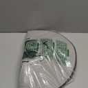 Men Women Wide Brim Sun Hats with 2 Solar Fan Waterproof Breathable Bucket Hat Outdoor Fishing Hat for Hiking Camping (One Size, Solid Light Grey)