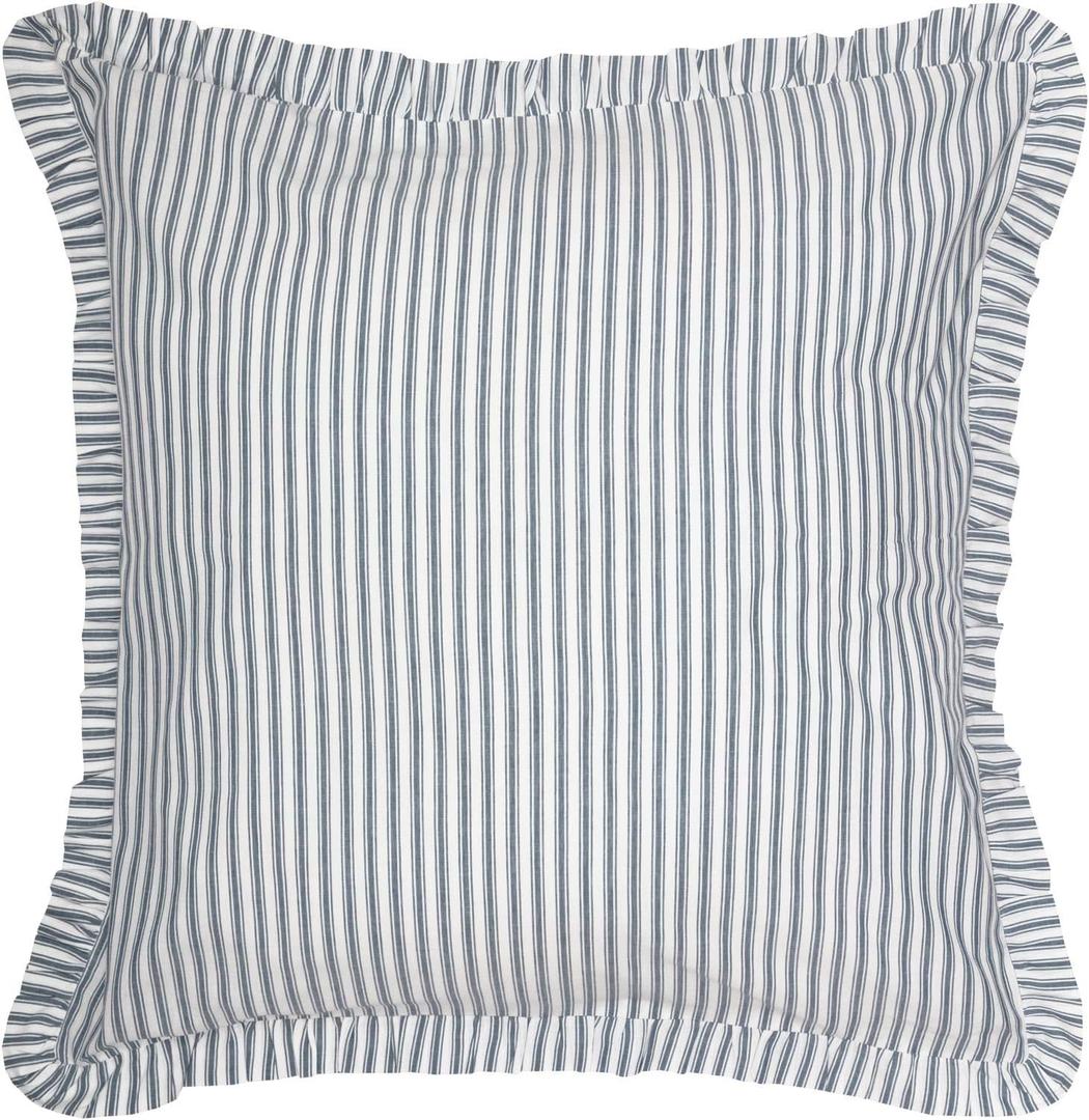 VHC Brands Sawyer Mill Blue Bedding Accessory, Euro Sham 26x26