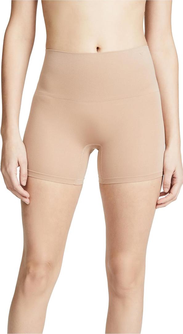 Ultralight Seamless Shapewear Short (Medium-Large, Almond)