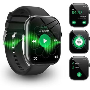 Taqwa, Quran Smart Watch, Black, For Men