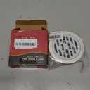 Yakamoz Sewer Odor Proof Floor Drain 4 Inch, Stainless Steel Anti-Odor Floor Drain Core Shower Drain Backflow Preventer Smell Stopper for Bathroom, Kitchen and Basement