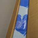 Classroom Rug Elementary Hearts 5'x7'6'' for Preschool,Blue, Seats 20, 4'11" x 7'7"