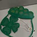 MUDHEN Impact Innovations St. Patrick's Day Lighted Window Decoration Pot of Gold
