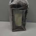 WRalwaysLX 15 inch H The Door-Open Decorative Lantern with flameless LED Candle Light, Outdoor/Indoor LED Lantern, wtith Timer CandlePlastic with Bronze Undertones.USE 2C Battery(not Include)