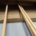 Honey-Can-Do Collapsible Bamboo Drying Rack Sturdy & Foldable Laundry Drying Rack, Space-Saving & Portable Clothes Rack for Air-Drying Clothes, Towels, Blankets & Delicates, Indoor & Outdoor Use.