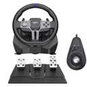 PXN V9 Gen2 Gaming Racing Wheel With magnetic Pedals and Shifter 270/900 Dual-Vibration Driver free, sim car Driving pc Steering Wheel for PC,PS4,PS3,Xbox one, Xbox Series X/S switch