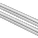 PATIKIL 304 Stainless Steel Pipe Fitting 3/8" NPT Male to 3/8" NPT Female Thread, 2 Pcs 10inch/250mm Length Nipple Cast Pipe Coupling Fitting Connector