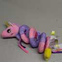 Musical Car Seat Toy for Babies 0-12 Months Girl, 5-in-1 Sensory Activity Hanging Toy Stroller Toy with Soothing Music, Rattle, Mirror for Newborn Infants Essential Gifts, Unicorn