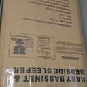 3 in 1 Baby Crib,Bassinet Bedside Crib Adjustable Portable Bed for Infant,Baby Newborn Must Have Bed,Grey