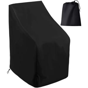 Outdoor Chair Covers, 210D Patio Chair Cover Waterproof Patio Chair Covers for Outdoor Furniture All Weather Protection (25" W x 25" D x 47 H, 1 Pack)