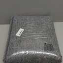 FinRèc 4x6 Washable Area Rugs for Bedroom Living Room, Low Pile Thin Rug Solid Color, Non-Slip Carpet Indoor for Home Decor (Grey)