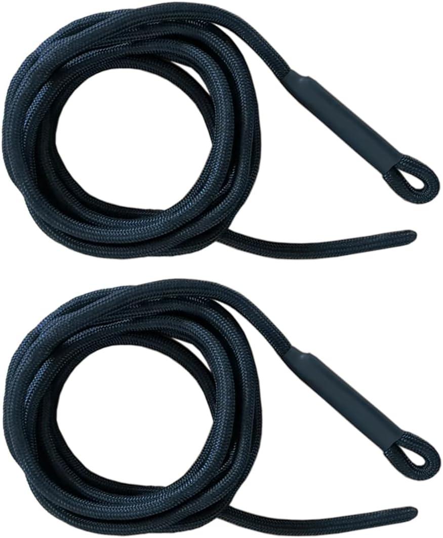 2 PCS Pilates Reformer Pull Rope Parts, Pilates Reformer Ropes Replacement Strap, Suitable for Home Studio use of Yoga Fitness Equipment, Pilates core Bed Accessory Yoga Strap.