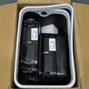 3 Pack Bathroom Trash Can 2.6 Gallon Small Touchless Automatic Motion Sensor Trash Cans Slim Waterproof Garbage Bin with Lid for Kitchen, Office, Bedroom Black