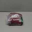 Dokotoo Women Blouses Dressy Casual V Neck 3/4 Length Sleeve Womens Tops Business Work Blouses Office Shirts (Large, Burgundy)