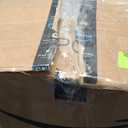 SINOSSO Glider Rocker Cushion Set (5 Pcs), Soft Blended Fabric High-Density Support Foam Seat Cushions with Ties, Fits Rocking Chair/Nursery Glider & Ottoman, Beige