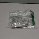 FZ FANTASTIC ZONE Winter Fingerless Gloves for Women Men, Chenille Warm Knit Work Anti-Slip Leather Half Finger Gloves Gifts