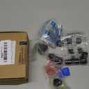 Hibbent Pull Down Spray Head, NSF/ANSI/CAN 61 & CUPC Certified 3-Function Spray Nozzle, 15 Adapters, Kitchen Sink Faucet Head Replacement Compatible with Moen, Delta, Kohler, Oil-Rubbed Bronze