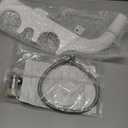 SAMODRA Ultra-Slim Bidet Attachment for Toilet - Self Cleaning Nozzle Hygienic Bidets for Existing Toilets - Adjustable Water Pressure Fresh Water Sprayer Toilet Bidet - Easy to Install (White)