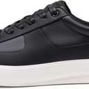 Bruno Marc Men's Dress Sneakers Business Casual Shoes for Men Lace Up Slip-Resistant Fashion Sneakers (10, Black)