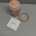 Large Pill Organizer with 7 Large Compartments,Pill Dispenser with Desiccant to Keep Medicines Fresh,Pill Bottle Organizer | Anti-Mixing | Light-Proof | Touch-Free, BPA-Free Vitamin Organizer, Rose Gold