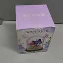 Flower Bouquet Building Set for Adults,582 PCS Animals Flowers Botanical Collection Mini Building Block Kit with Dust Cover,Butterfly Wildflower Bonzai Building Toys for Girl Women