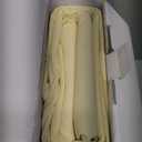 TEXAS LINEN CO. 100% Organic Cotton Percale Sheets King Size - Cotton Percale Sheets King, 4 Piece King Percale Sheet Set, Crisp, Cooling Bed Sheets, 16" Deep Pocket Hotel Sheet King Size - Ivory