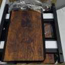 TUTOTAK End Table with Charging Station, Side Table with 2 USB Ports and Outlets, Nightstand with Cloth Drawer, Set of 2, Couch Table, Brown TB01BB052 | with Cloth Drawer