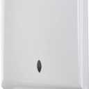 Commercial Paper Towel Dispenser Wall Mount, Holds 500 Multifold, Trifold, Z Fold, C Fold Hand Towels for Bathroom/Restroom, Office, Shop, or Home (White)
